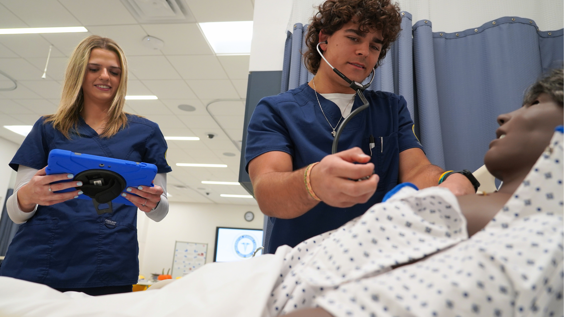 low fidelity nursing simulation lab