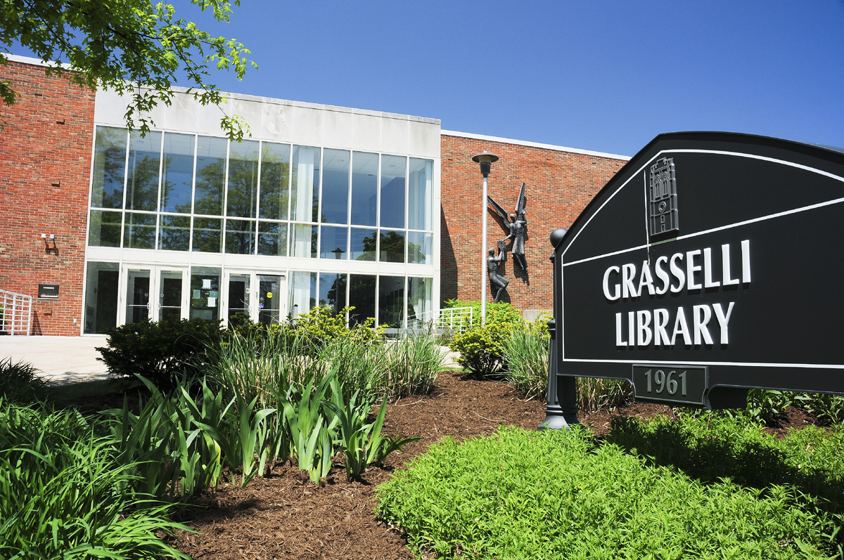 grasselli library front entrance 2024