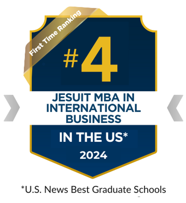 jesuit mba in international business in the US 2024