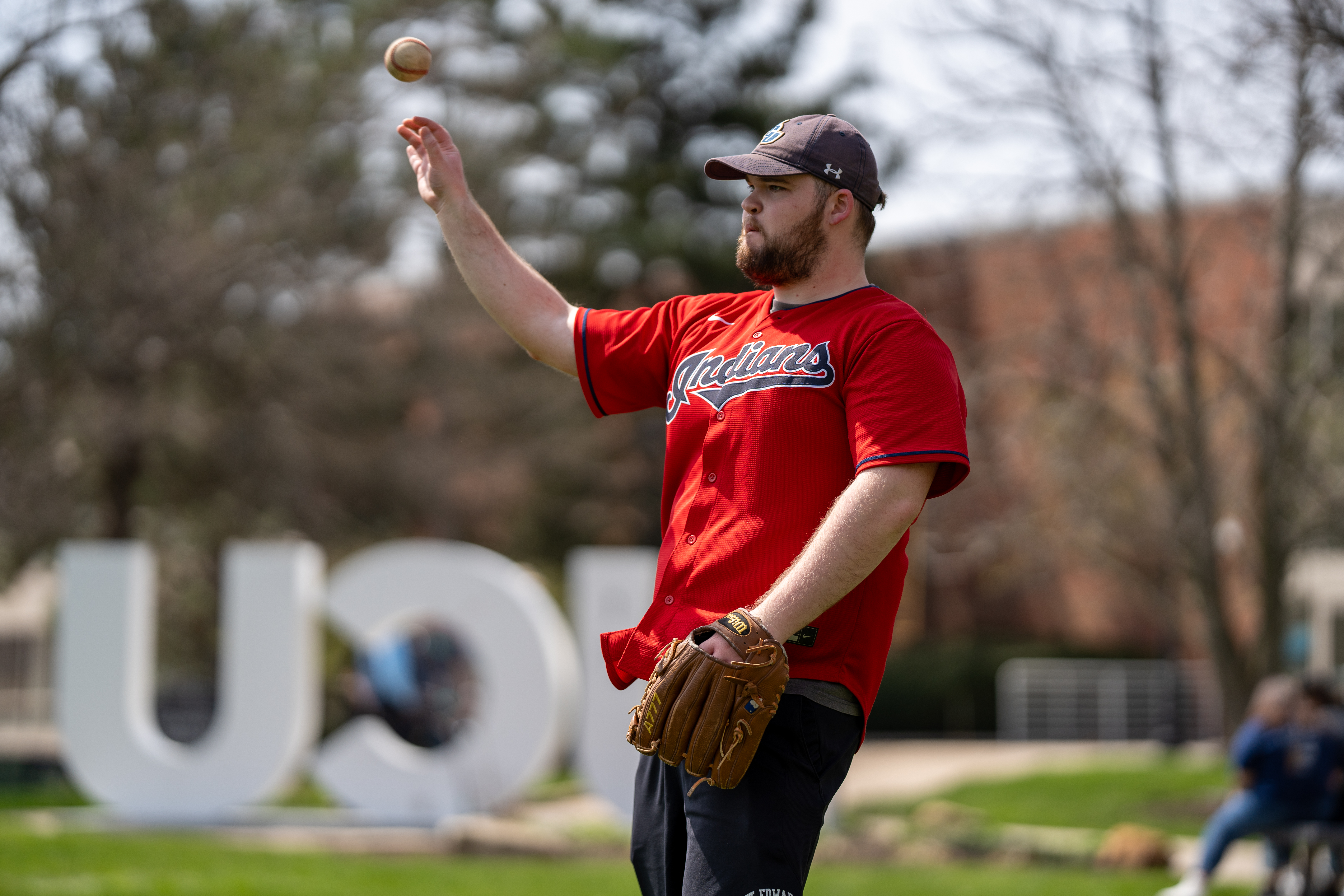 Tossing A Ball