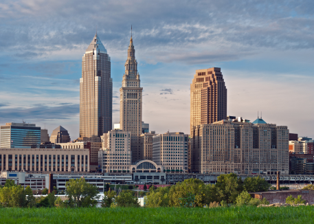 Cleveland cityscape