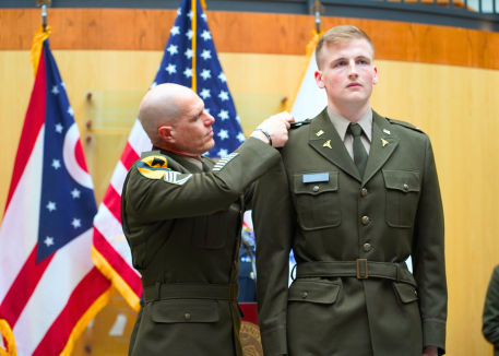 rotc commissioning ceremony