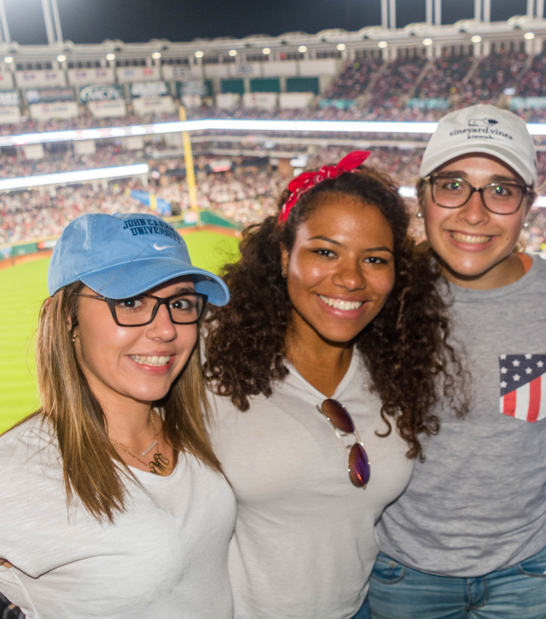 jcu students at cleveland guardians