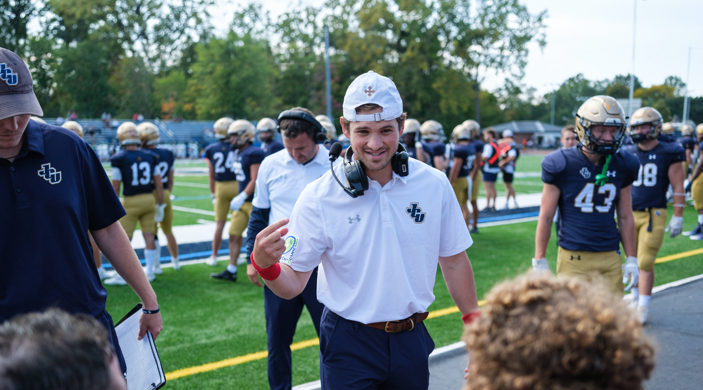 Photo of a student enrolled in Sports Leadership Program