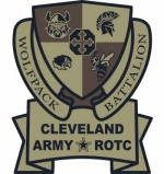 Cleveland Army ROTC Wolfpack Battalion crest