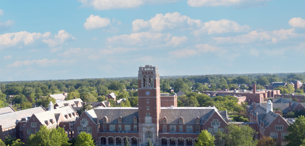 jcu clock tower and campus background