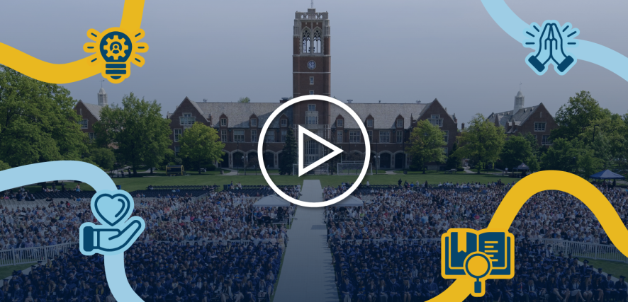 commencement video play button